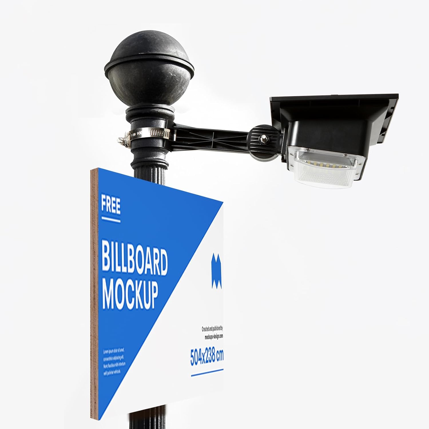 Solar Led Post Light Super Bright 108 LED Sign Lights Outdoor Waterproof Solar Powered for Real Estate Signs House Numbers Address Buesiness Store Billboard Lighting Dusk to Dawn