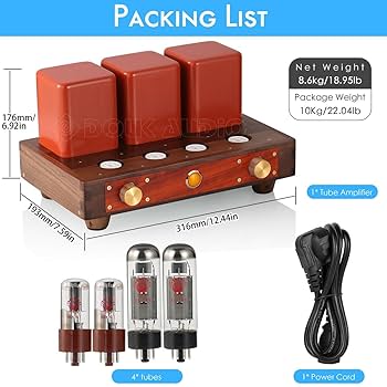 【最終値下げ】自作真空管 EL34・6N2　3球ステレオアンプ動作品美品 最終値下げ】自作真空管 EL34・6N2 3球ステレオアンプ動作品美品