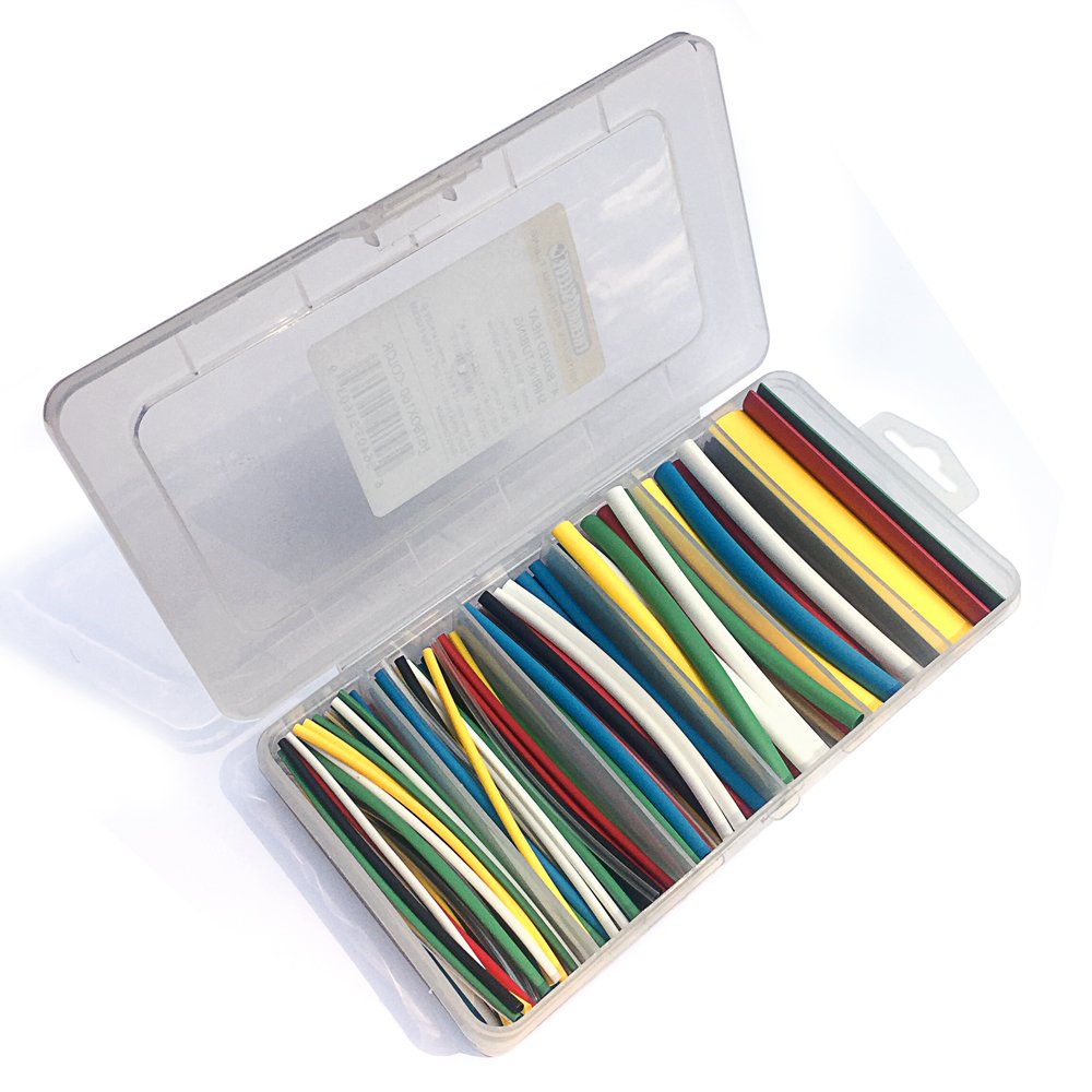 Thermosleeve 160PC 10,2 cm assortiti termorestringenti kit