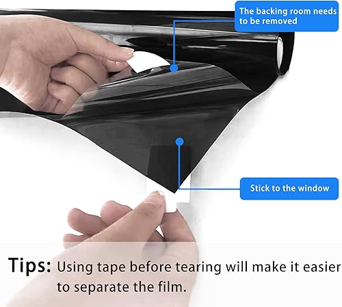 Miniatura 8 de ConCus-T Película adhesiva de copo de nieve para ventana, privacidad floral, película de privacidad para ventana, película de adherencia estática,