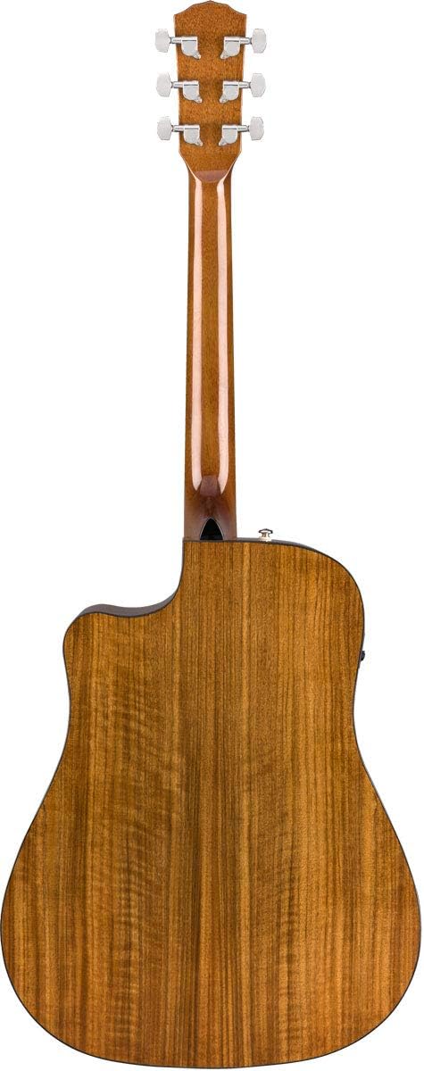 Fender CD-140SCE Dreadnought Cutaway Acoustic Electric Guitar, with 2-Year Warranty, Fishman Pickup and Preamp System, Sunburst, with Case