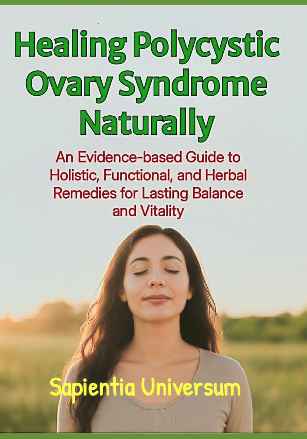 Healing Polycystic Ovary Syndrome Naturally: An Evidence-based Guide to Holistic, Functional, and Herbal Remedies for Lasting Balance and Vitality