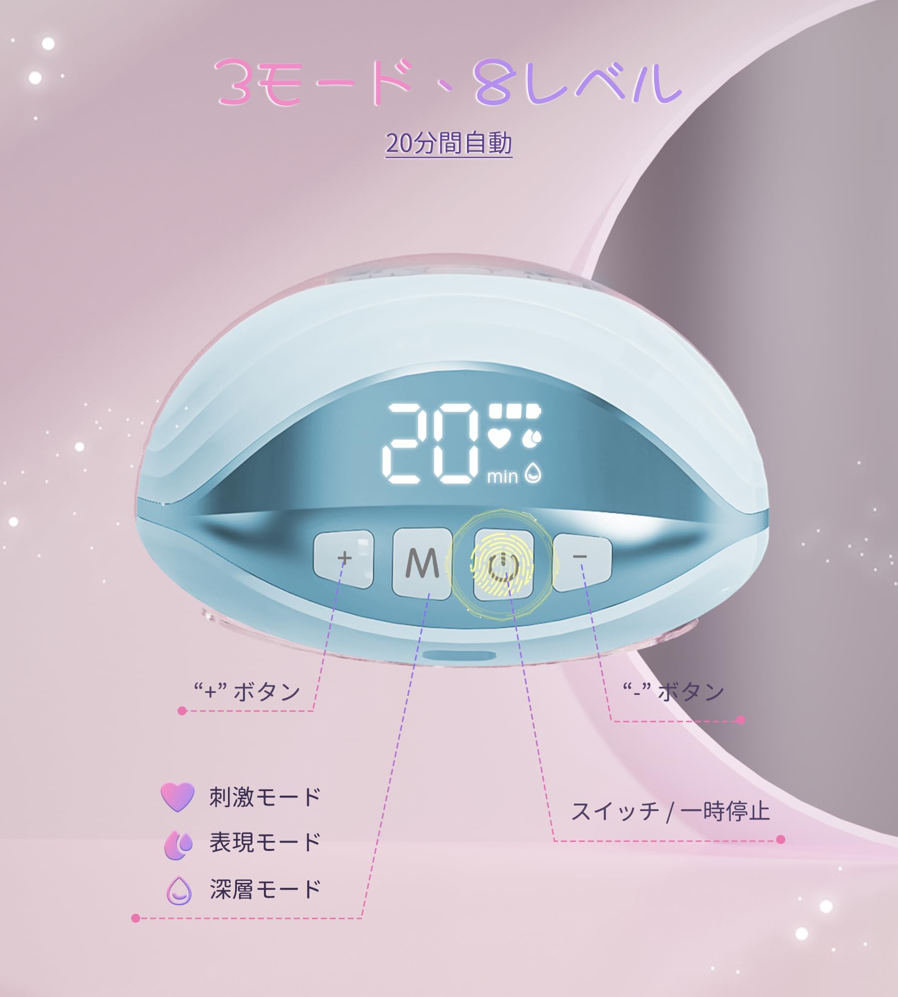 Amazon.co.jp: KISSBOBO 搾乳機 電動, 軽量で薄型、 手なしの電気胸