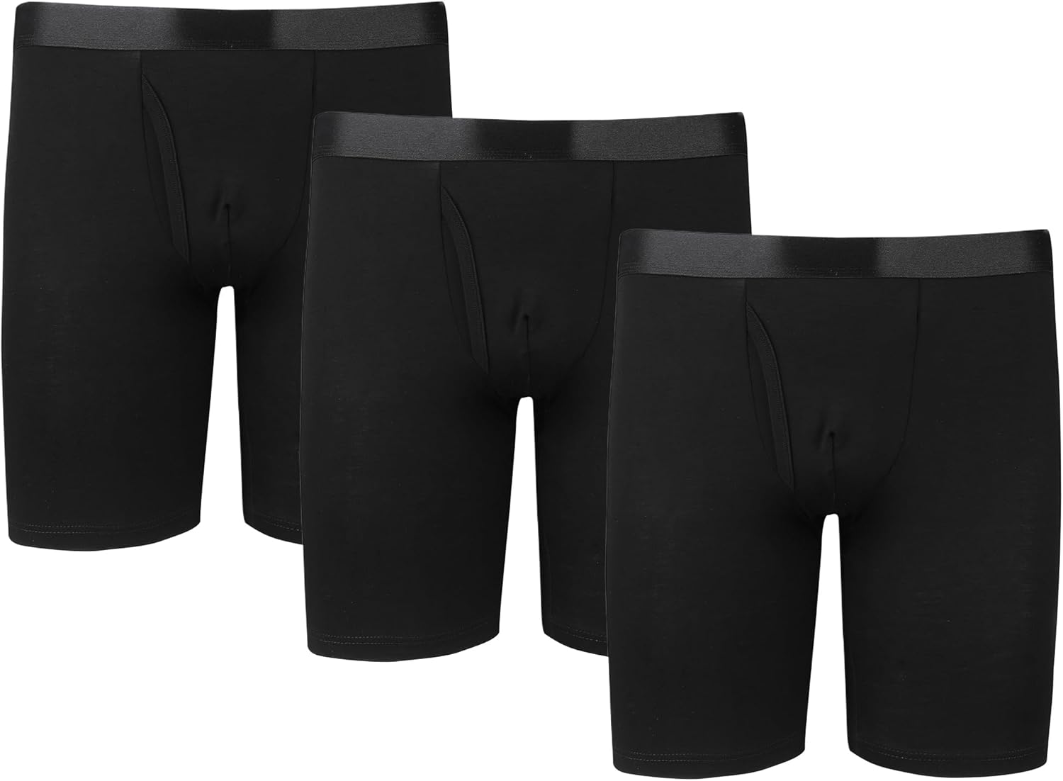 Men's Modal Underwear Long Leg Boxer Briefs