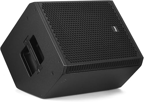 EXOTON B-12 Altavoz de monitor coaxial activo de 12 pulgadas, sistema PA Bluetooth alimentado de 800 W con DSP integrado, amplificador de clase D,