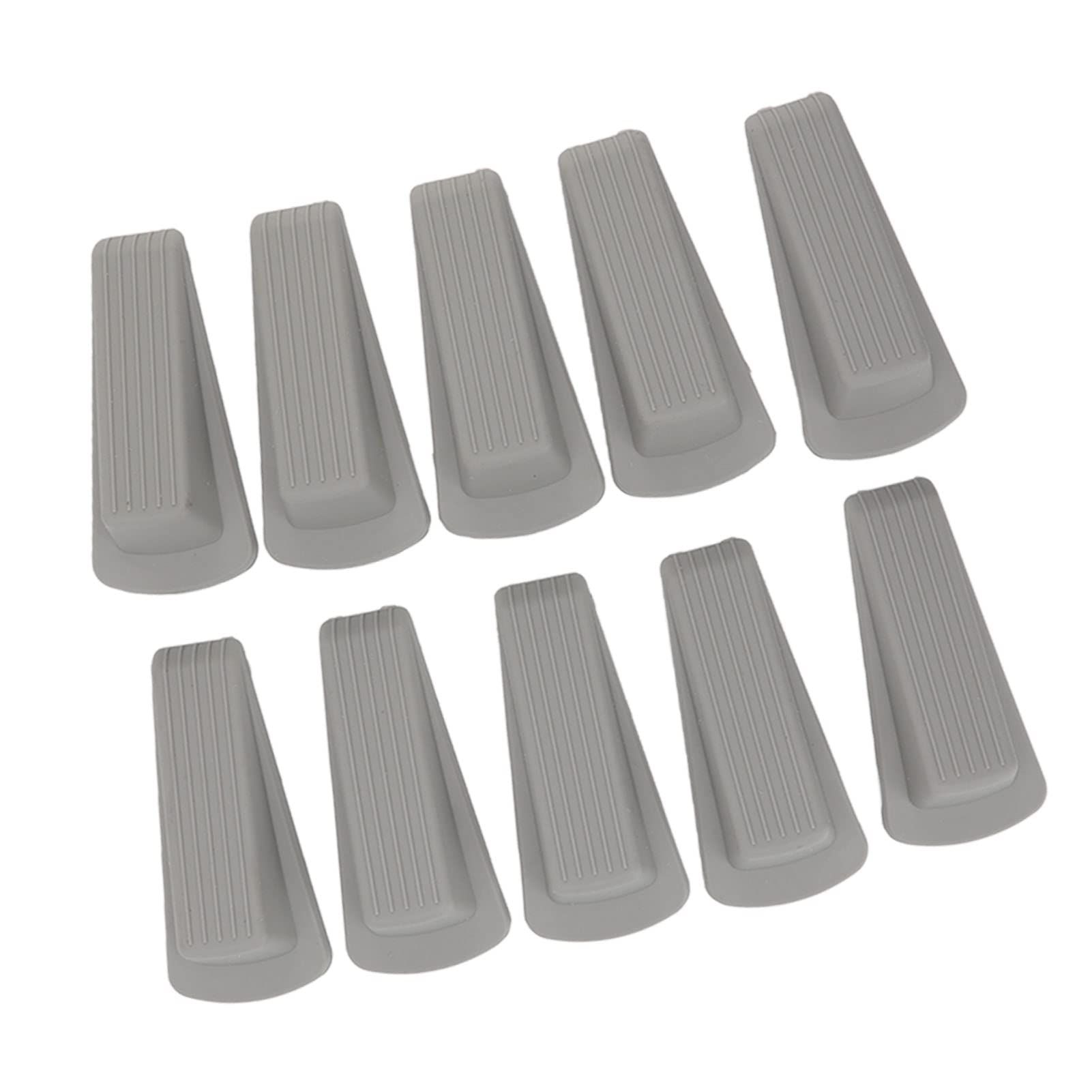 Fyearfly Door Wedge Stopper Door Stoppers 10 Pack, Thick Flexible TPR Door Wedge - Image 2