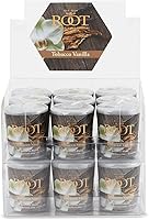 Vista 10 de Root Candles Velas votivas perfumadas, mezcla de cera de abeja, votivas hechas a mano de 20 horas, 18 unidades, madera de cedro japonés