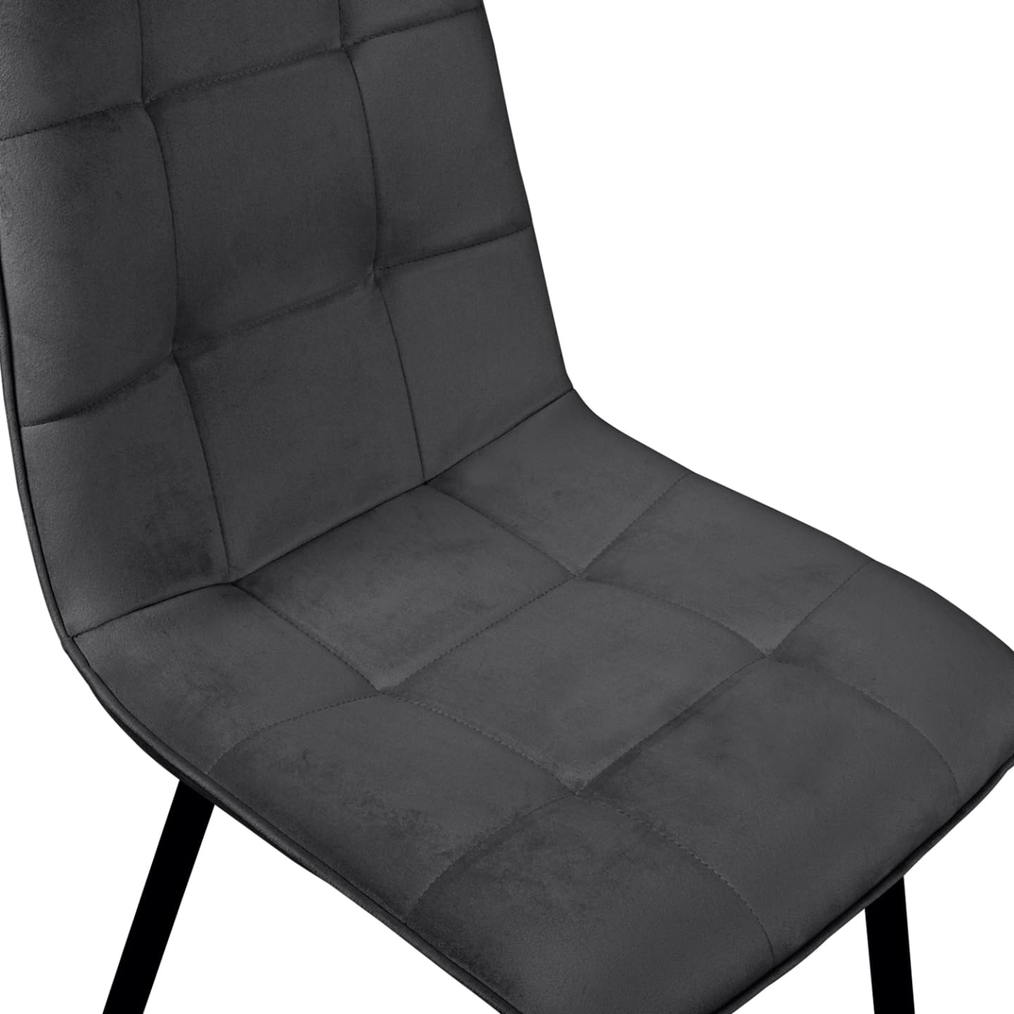 IDMarket - Lot de 6 chaises Mila en Velours Mix Color