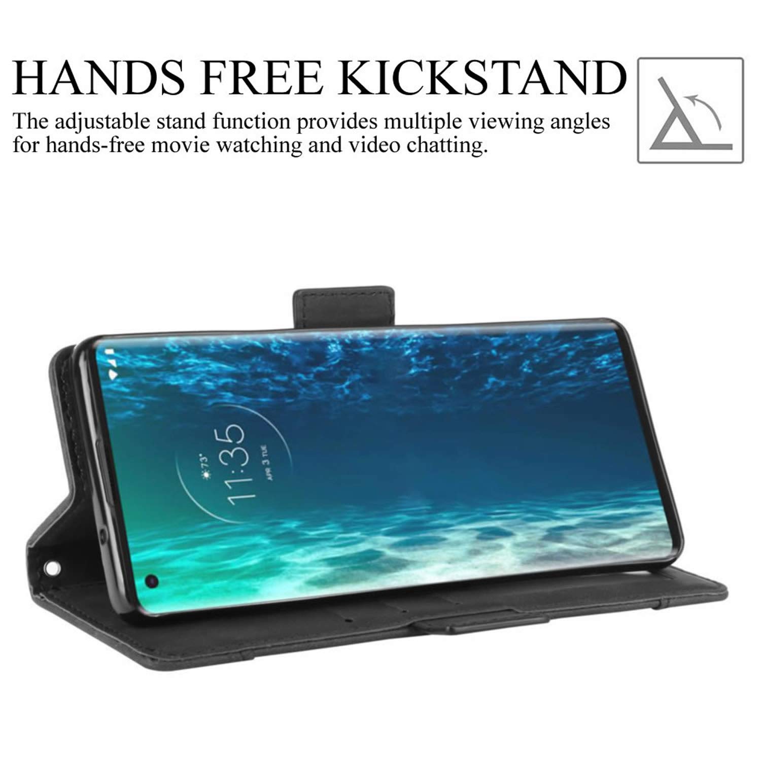 Cadorabo Custodia per Motorola Moto Edge 50 Ultra Book Cover (Motorola Moto Edge 50