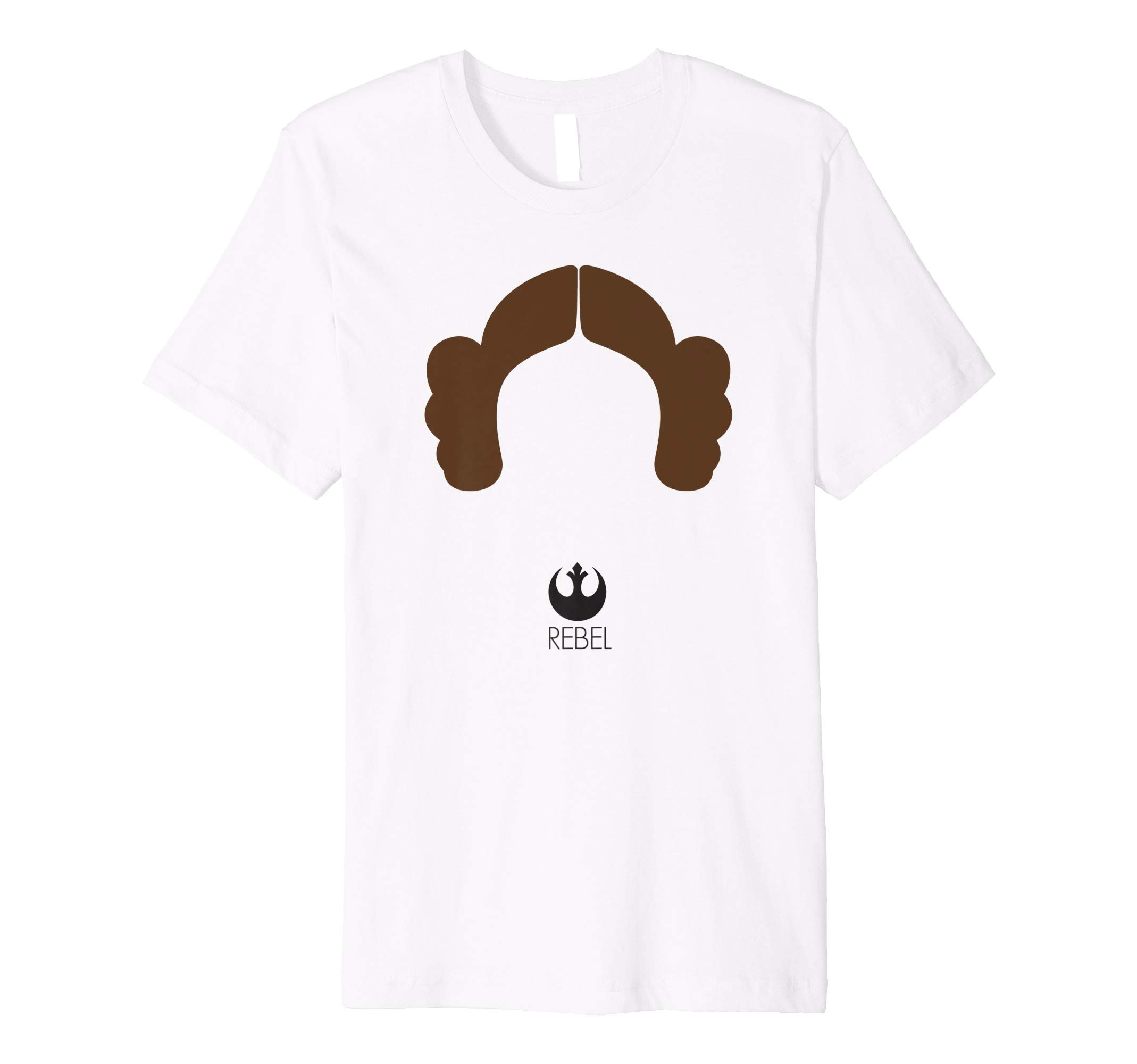 Star WarsPrincess Leia Hair Icon Rebel Alliance T-Shirt T-ShirtOEKO-TEX STANDARD 100