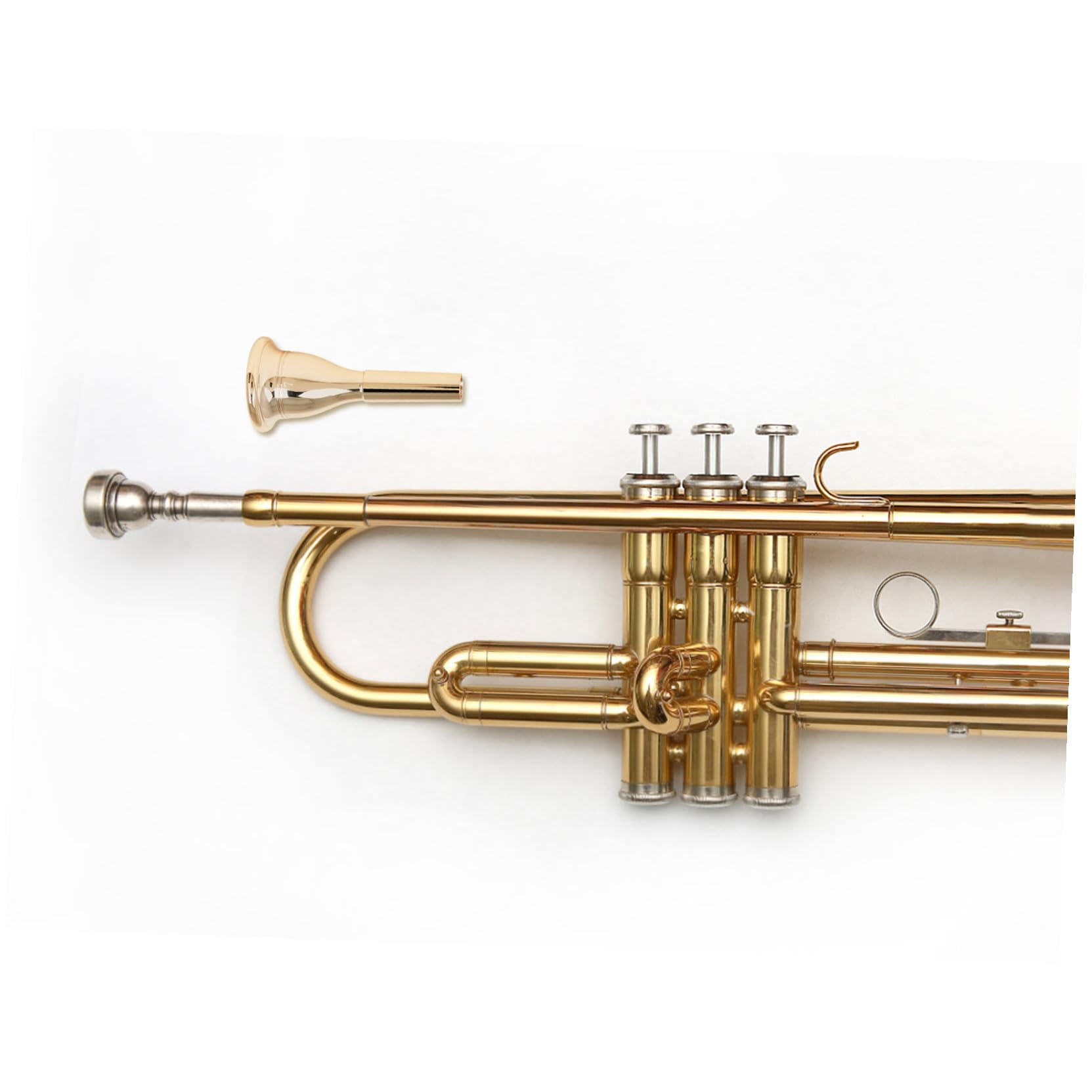 Tuba Mundstück Ersatzteil für Tuba Gold Messing 1stück