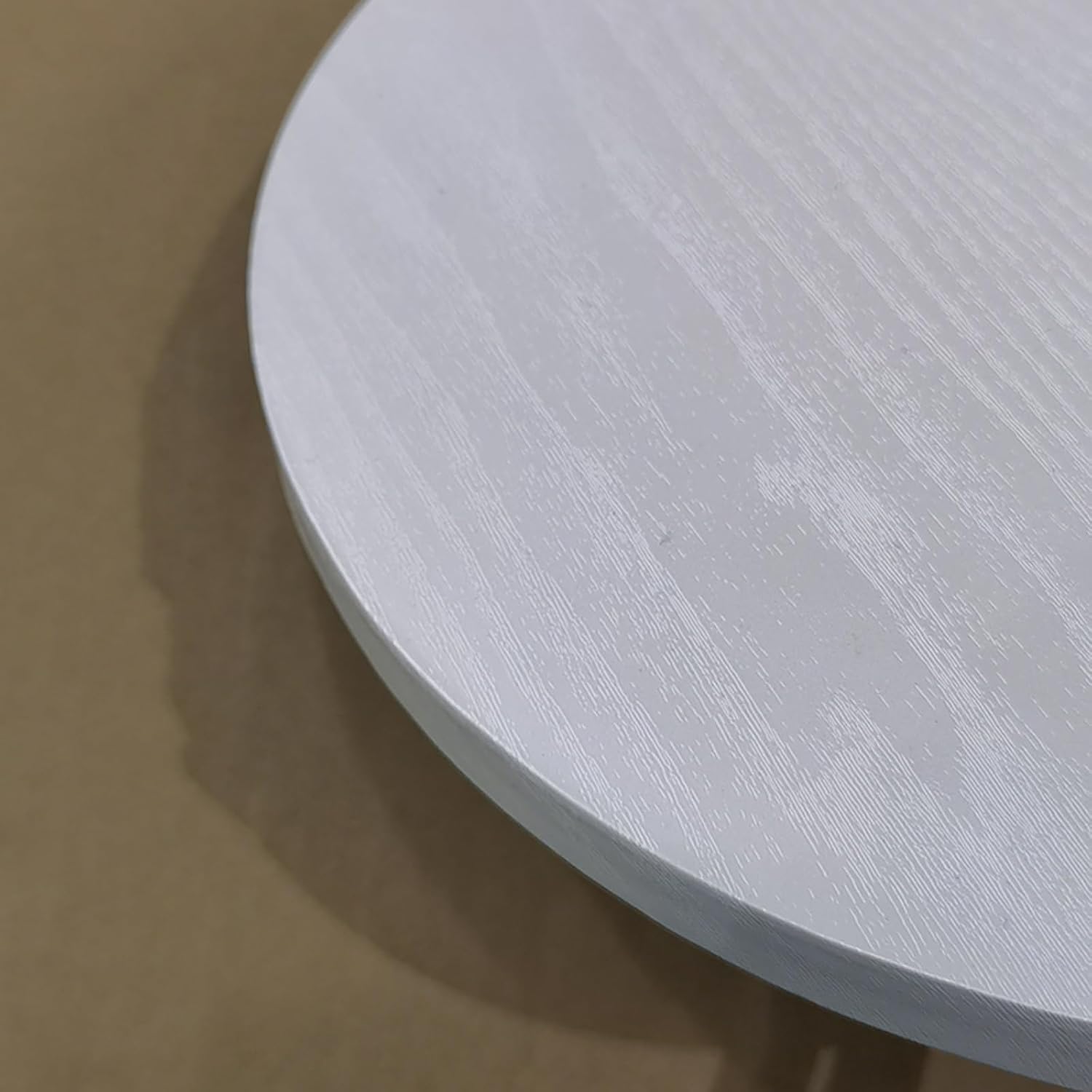 Wooden Lazy Susan Dining Table Turntable Round Turntable Tray Cabinet Organiser Rotating Dining Table Lazy Sofa Centrepiece for Packing Bonsai Trimming Small Dining Table(Black,60cm/23.6")