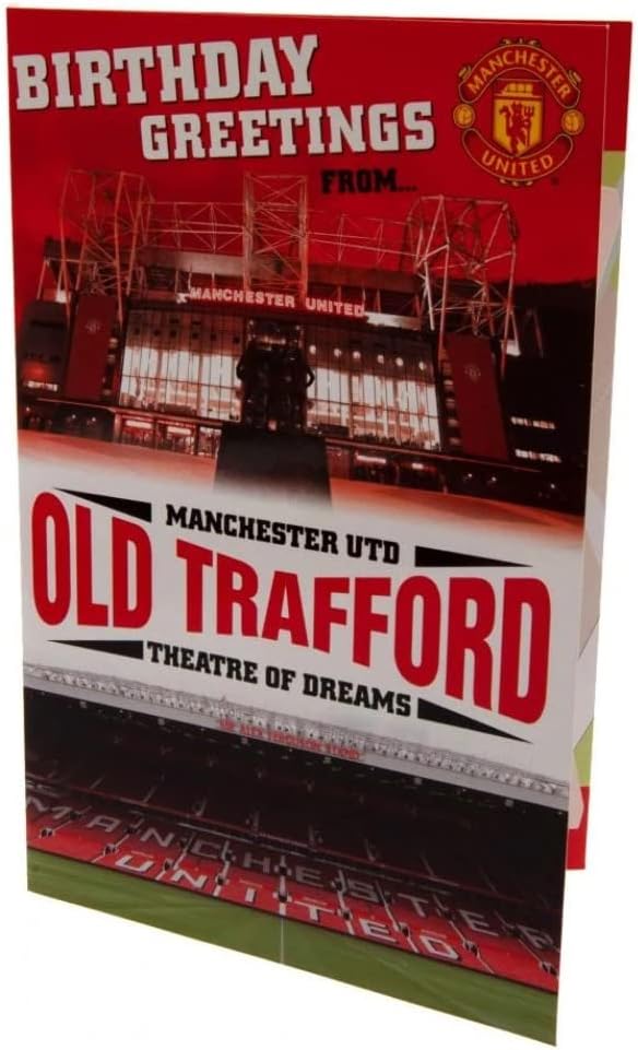 Manchester United F.C. Pop-Up Birthday Card