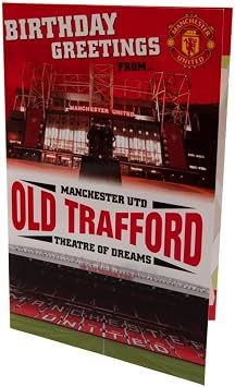 Manchester United F.C. Pop-Up Birthday Card