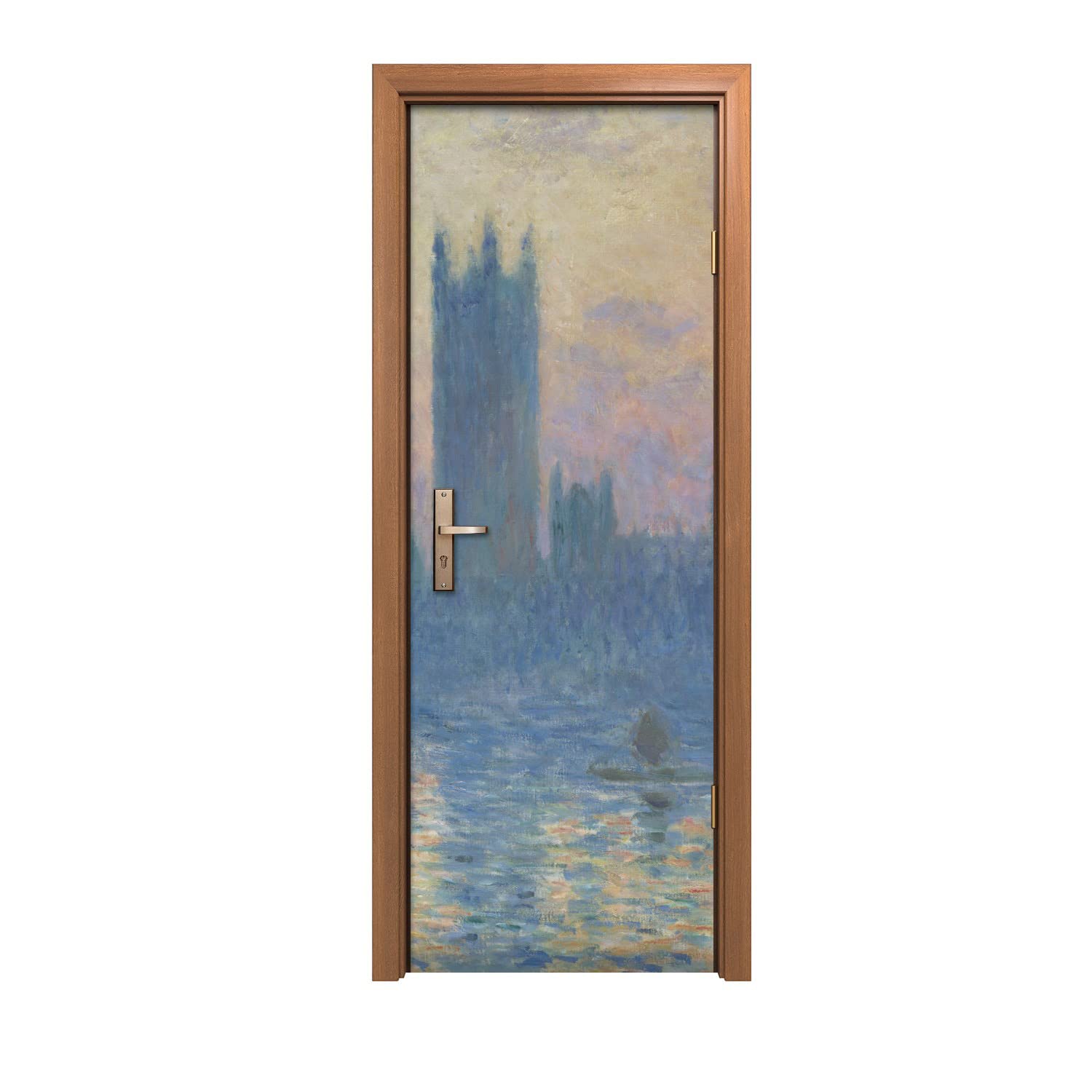 Autocollant de porte décoratif pour sublimer votre salon design Maisons Sunset