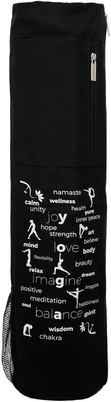 Brando Sports Yoga Mat Bag with Water Bottle Pocket