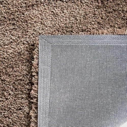Image of Carpet for Living Room 5X7 FEET Modern Soft Shaggy Carpet Thick, Fluffy & 2 inch Pile Shag Rug for Your Kids Room, Bedroom & Livingroom (Beige Brown)
