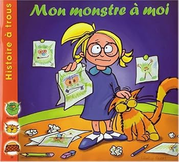 Paperback Mon monstre a moi histoire a trous [French] Book