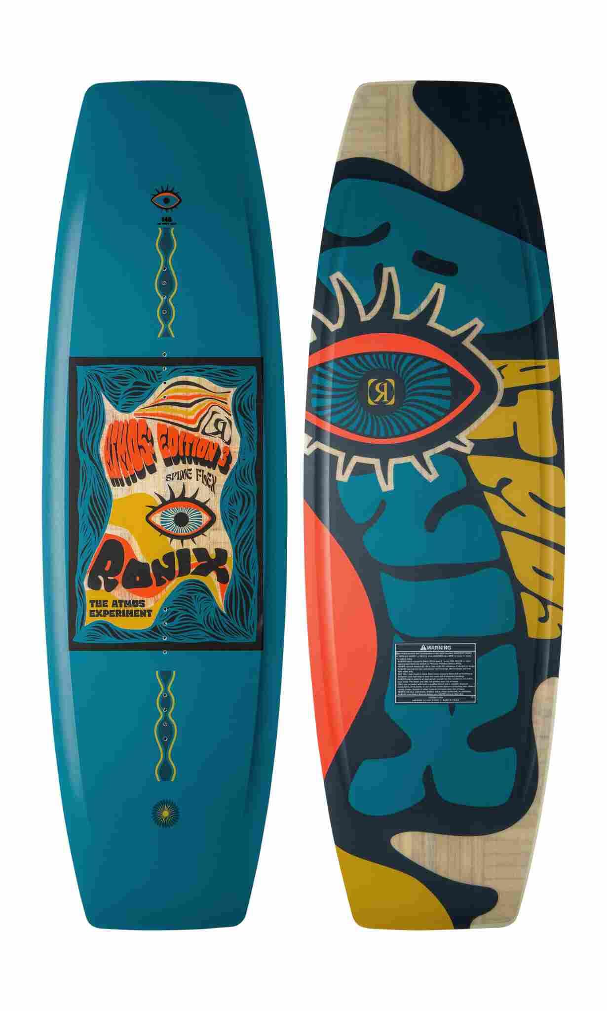 Ronix Cable Wakeboard - Atmos - Spine Flex - Psychedelic Blue - 143