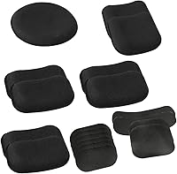 Vista 9 de AOUTACC Almohadillas universales para casco Airsoft, kit de almohadillas de espuma de repuesto para casco rápido, mich/ACH/USMC/PASGT