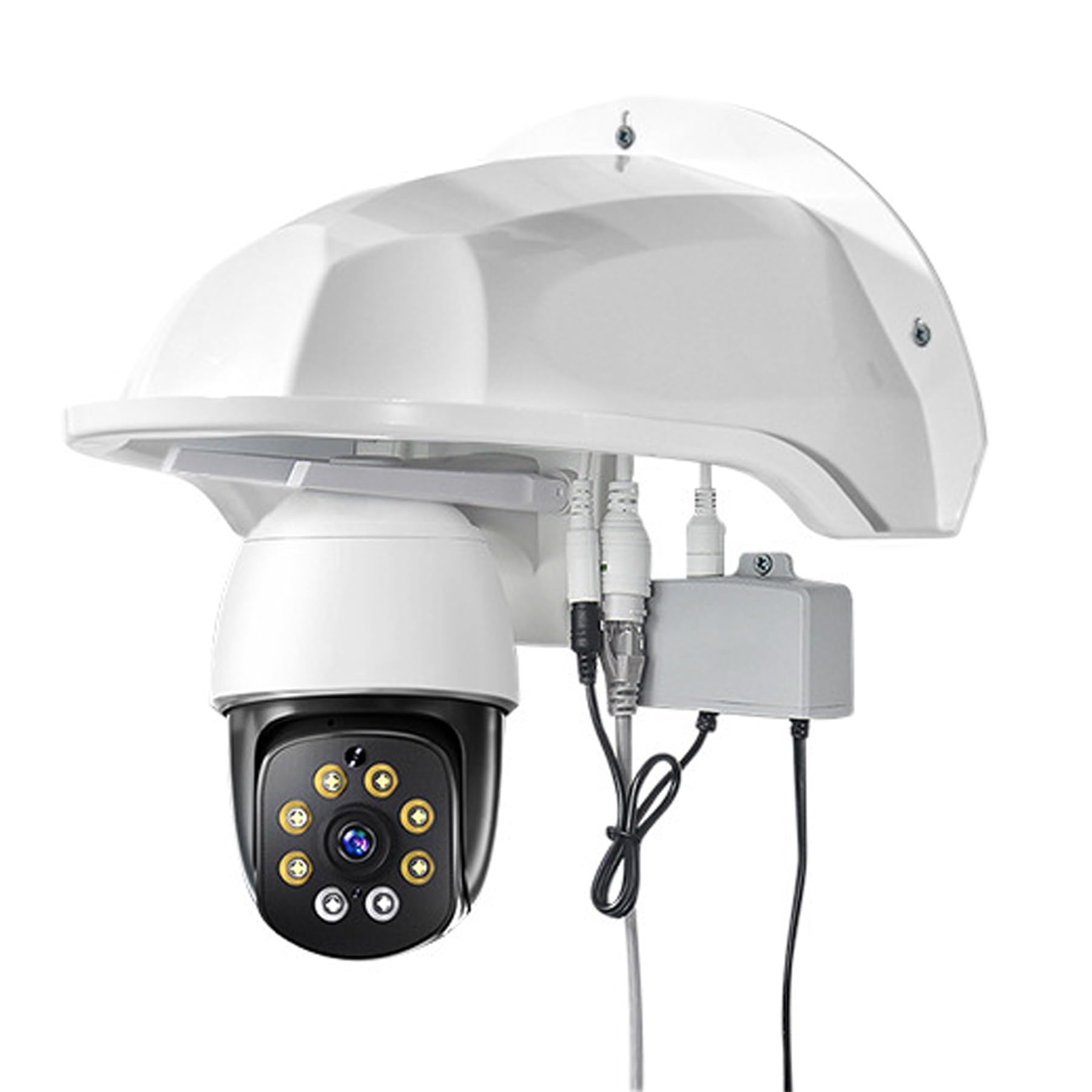 Protection contre la pluie pour caméra extérieure Blink - Housse de protection universelle pour caméra de surveillance, coque pour caméra de sécurité, protection maximale contre l'humidité et le