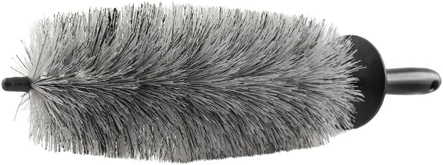 Accs37 Easy Reach Wheel And Rim Detailing Brush | Long-handle brush reaches deep into wheels, barrels and tight gaps to clean safely without scratching