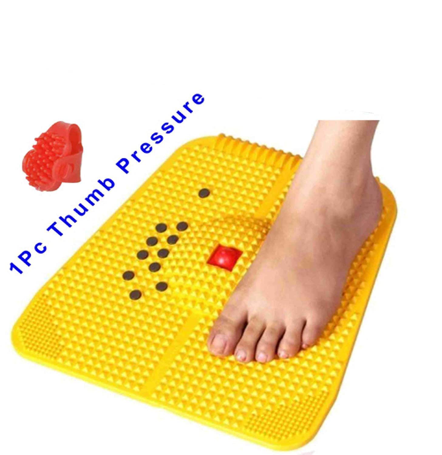 avyaan Acupressure Mat Pain Relief Home Gym Fitness Kit Foot Mat Manual Acupuncture Massager Black with Magnets for Stress Free (B0BHDL2WJ6) Amazon Price History, Amazon Price Tracker