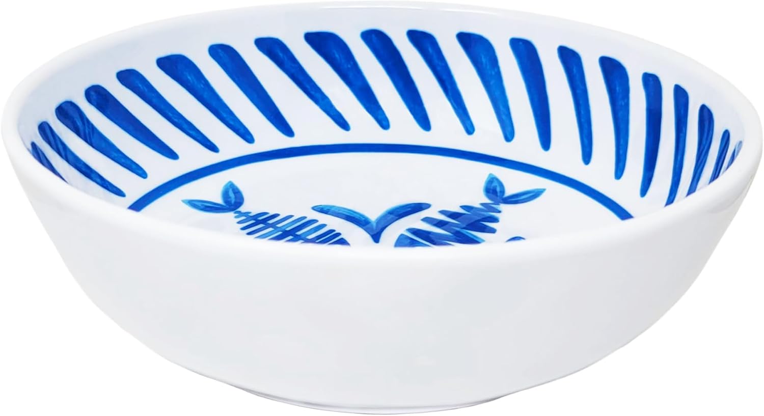 Le Cadeaux Luxury Melamine Small Serving/Cereal Bowls, Set of 4, Mediterraneo