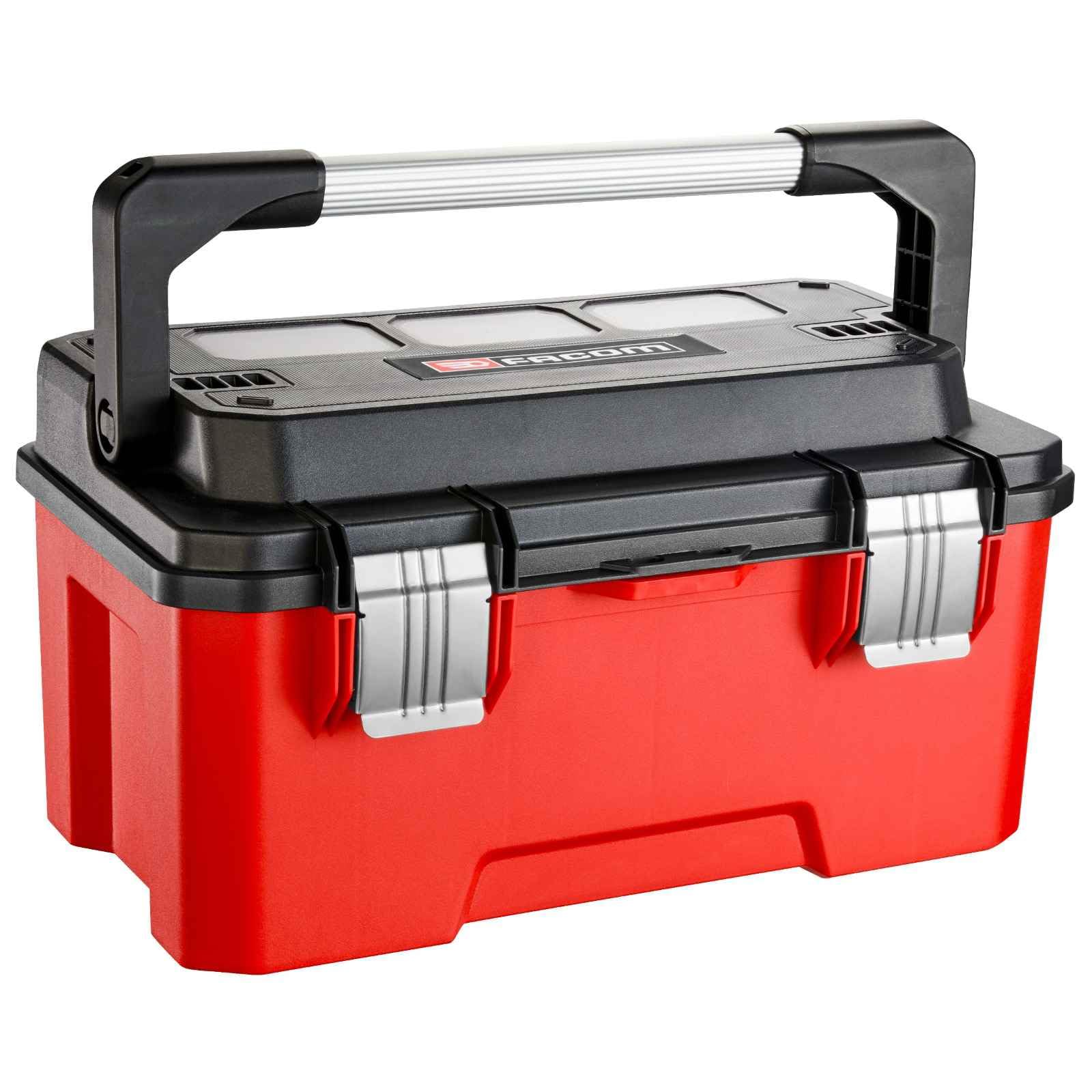 Boîte à outils plastique 20 FACOM poignée aluminium - BP.P20APB