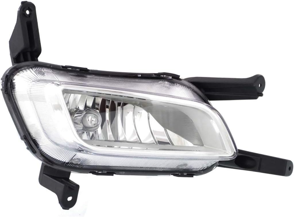 CarLights360: For 2014 2015 Kia Optima Fog Light Assembly Driver Side | w/Bulbs | DOT Certified | For KI2592135
