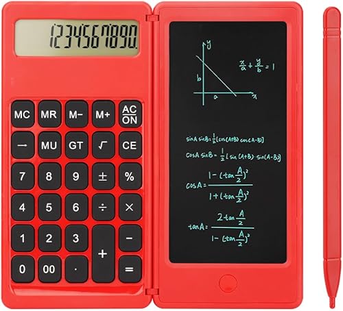Miniatura 6 de IPepul Calculadora, calculadoras de escritorio con pantalla de escritura, pantalla grande y diseño silencioso, ideal para estudiantes y trabajadores
