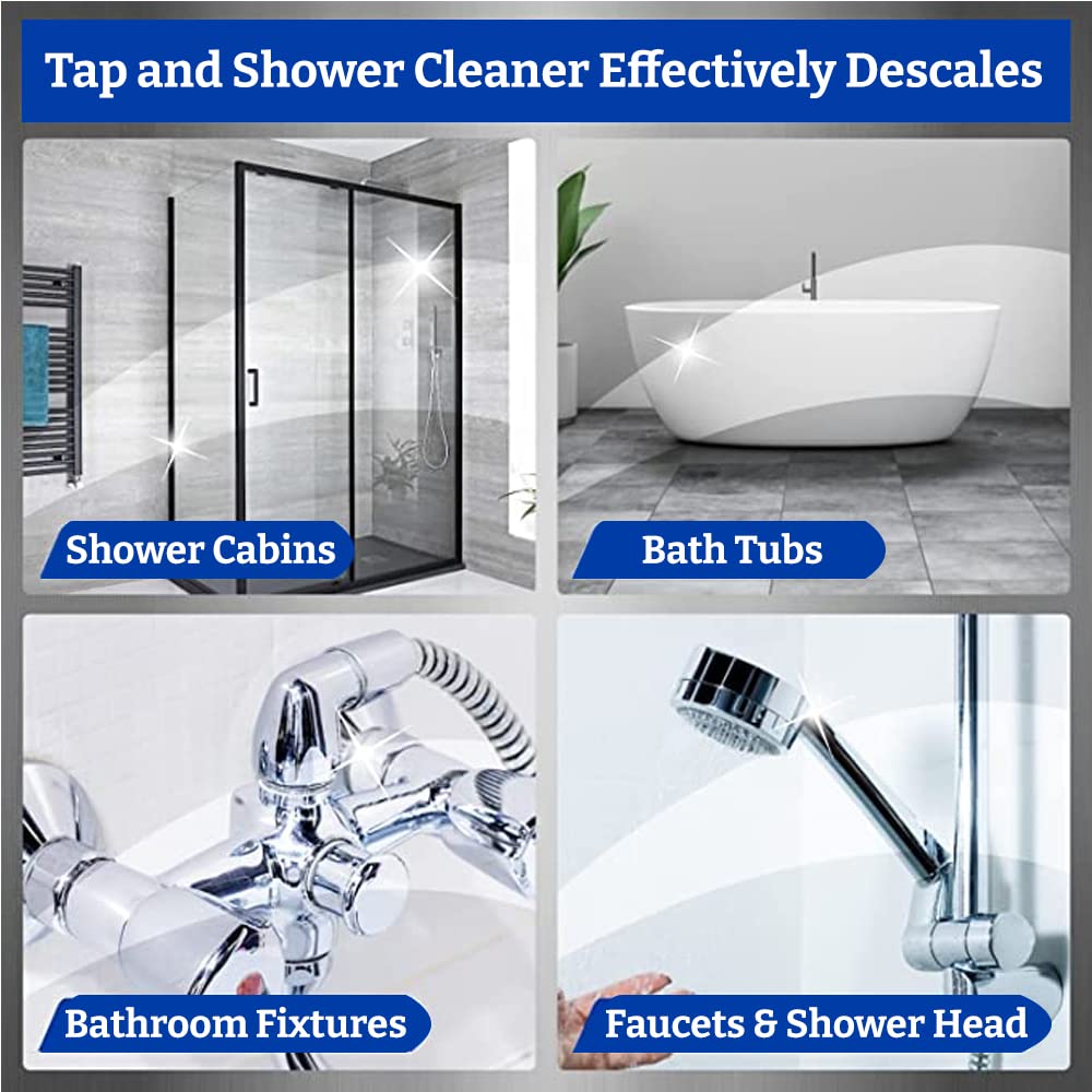 Klenzmo Bathroom Cleaner Kit – Tile 850ml + Tap & Shower 270ml 2