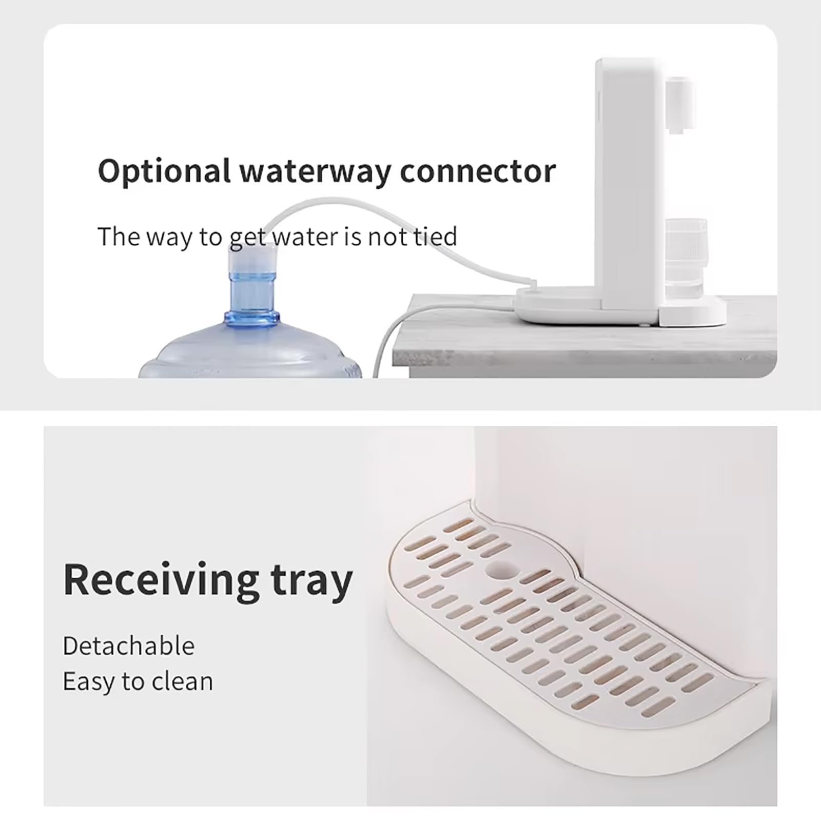 Distributore Digitale di Acqua Calda Istantanea, Distributore Elettrico di Acqua Calda da 3 Litri, 25-99 ℃ 12 Livelli di Temperatura E 8 Livelli di Volume dell'Acqua Regolabili, per Casa