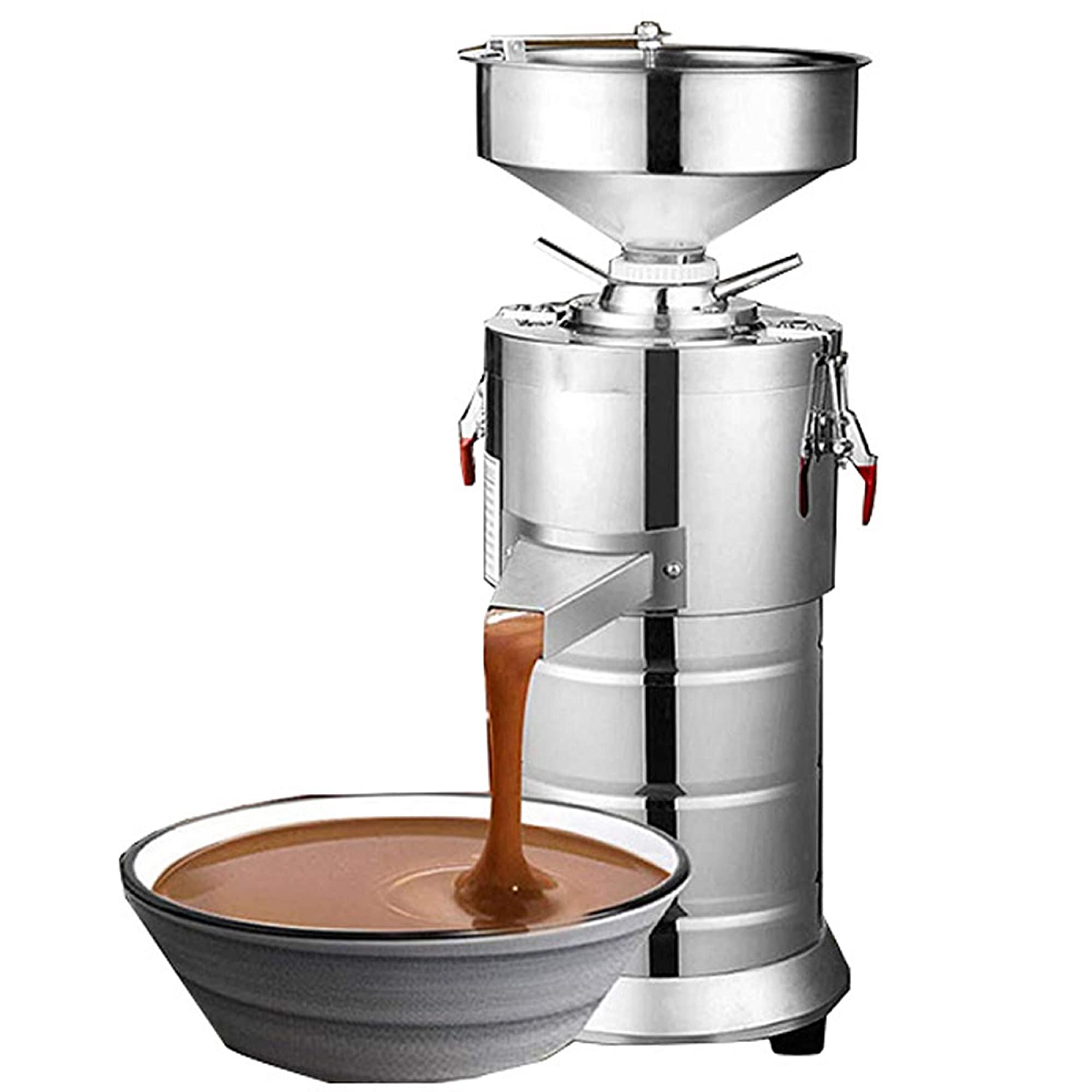 AYCDL Peanut Sesame Grinding Machine 1100W Stainless Steel Multi-Functional Sesame Butter Grinder Machine for Peanut Sesame