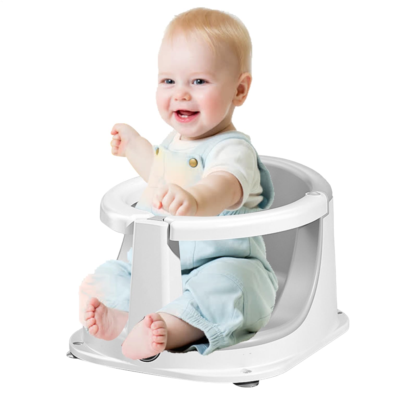 Sit-up-Badezimmerstuhl mit Sensor – Kindersitz für Sicherheit und Unterstützung | Kinderbetreuungsgerät für Dusche, Reisen, Heimgebrauch, Geburtstag, Geschenke für Ilasolle