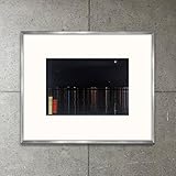 限定マット額装品/Julian Opie【View of Moon over Manatsuru penissula 2009】