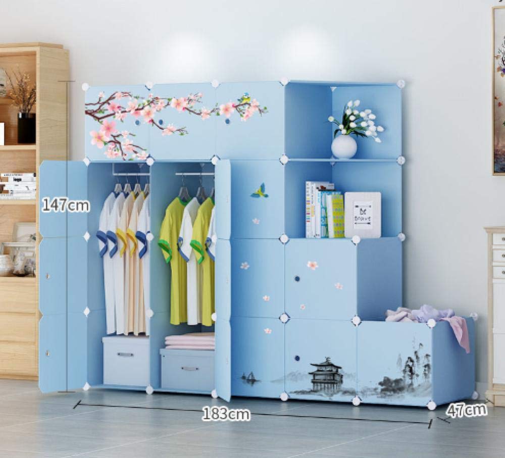 Coffre d'armoire portable pour organiser la chambre à coucher