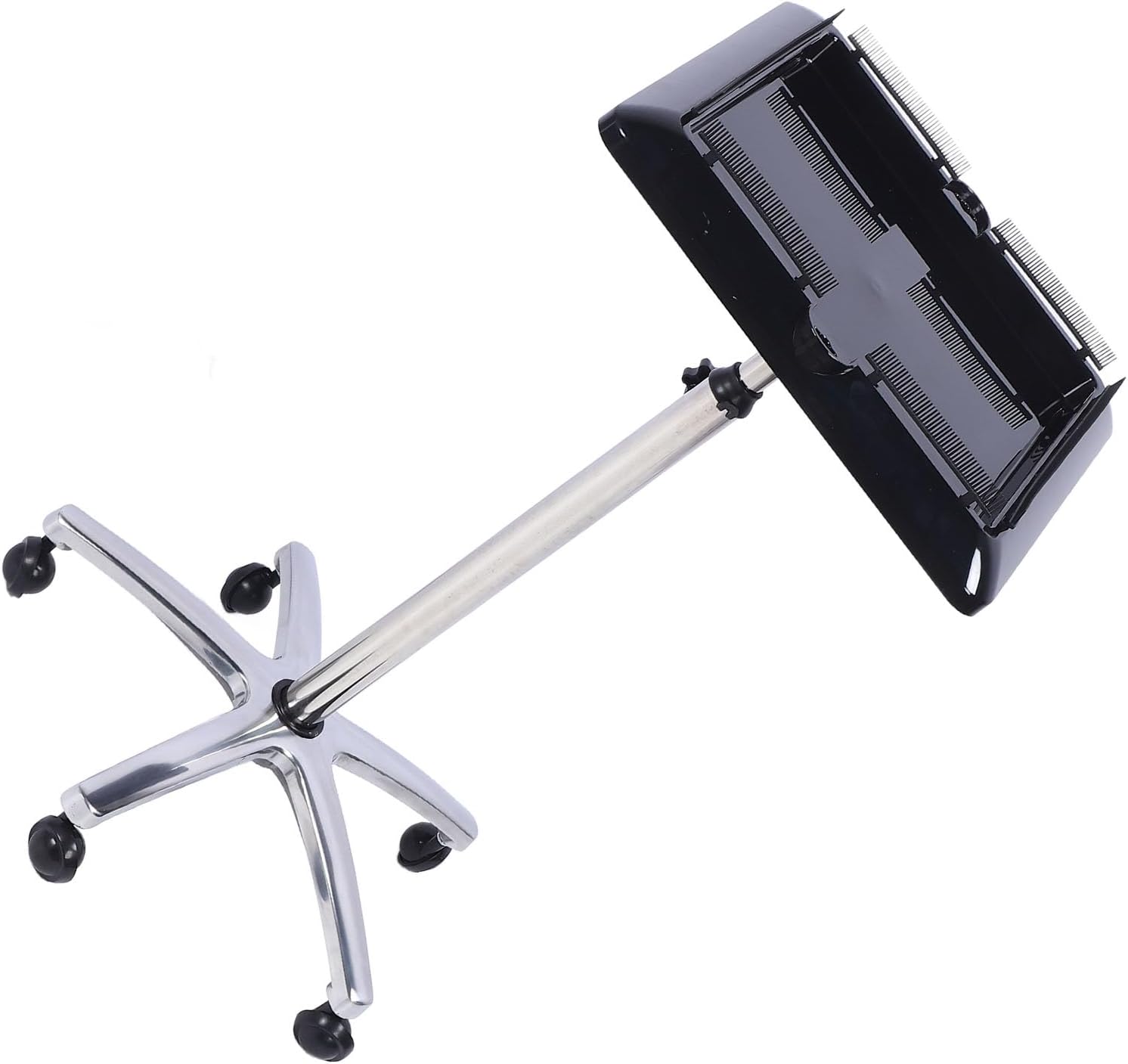 Salon Rolling Tray Cart, Hair Extension Trolley for Wigs, Multifunctional Movable Hair Extension Tray Hairdressing Tool for Hair Salon