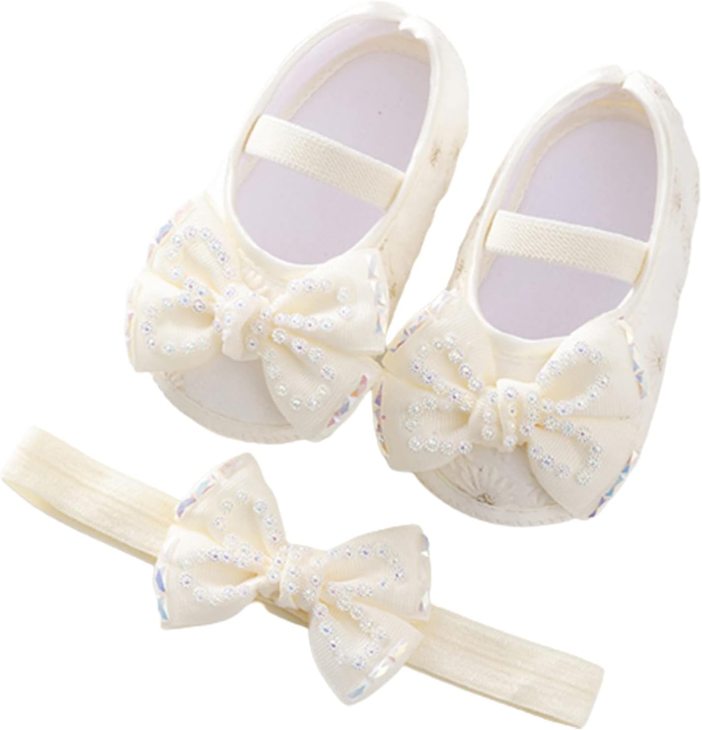 Infant Shoes Baby Shoes Fashion Soft Sole Toddler Shoes Pearl Dress Flower Princess Shoes Toddler Shoes Slippers Infant Crawling Shoes