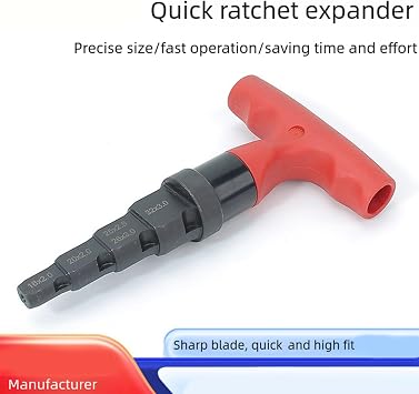 4 Size Manual Chamfering Tool Multiple Function Plan Mixture Tool for Pipe Deburring and Rounding Aluminum Pipe Trimming Device