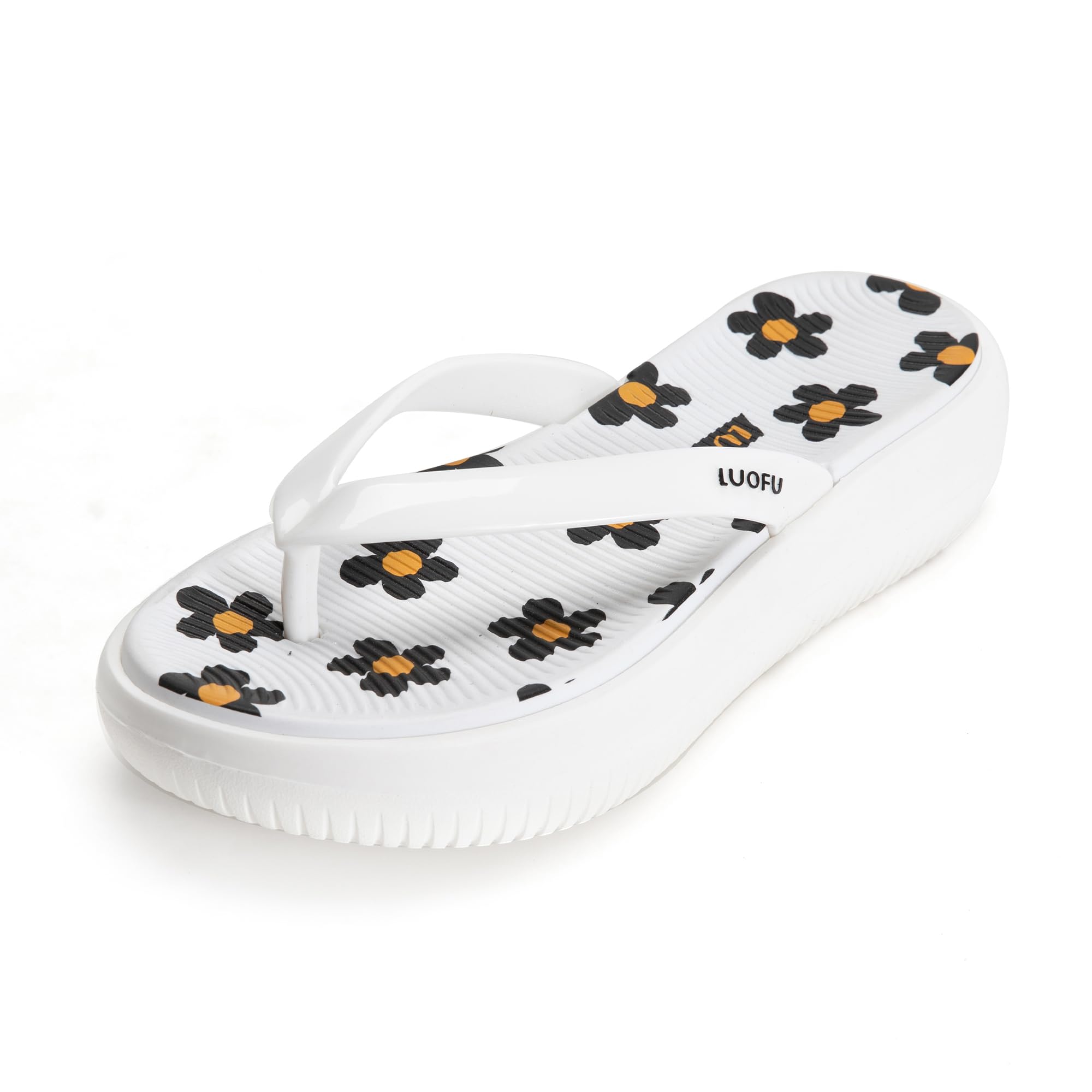 JOMIX Chanclas Mujer Verano con Plataforma Chancletas Mujer con Suela Gruesa