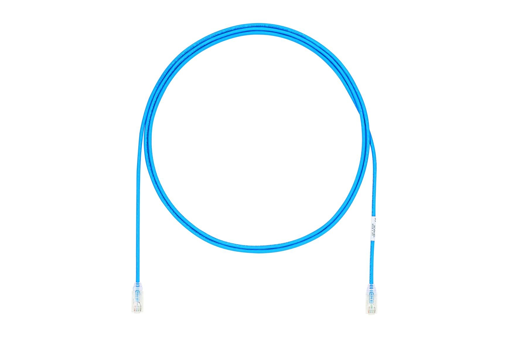 Panduit 1m Cat6 UTP - Cable de red (1 m, Cat6, U/​UTP (UTP), RJ-​45, RJ-​45, Azul)