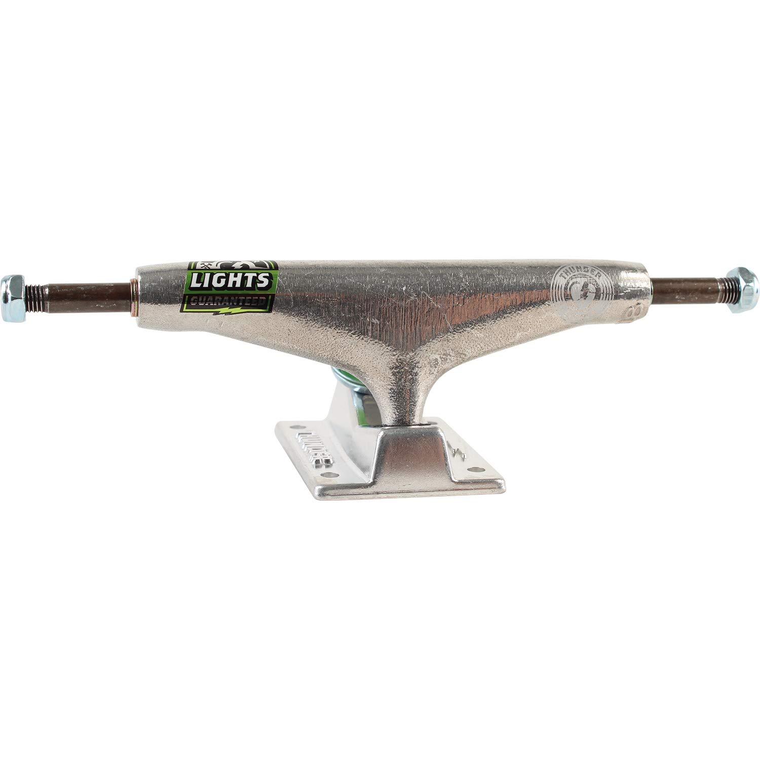 新品未使用 THUNDER LIGHTSトラック 148 Thunder Titanium Lights III Skateboard Trucks - polished (148