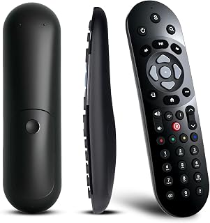 Infrarot Fernbedienung für Sky Q/Mini/Silver Box, Keine Programmierung, ABS-Material Schwarz, IR Remote Control für Sky Q TV Box – 10M Reichweite