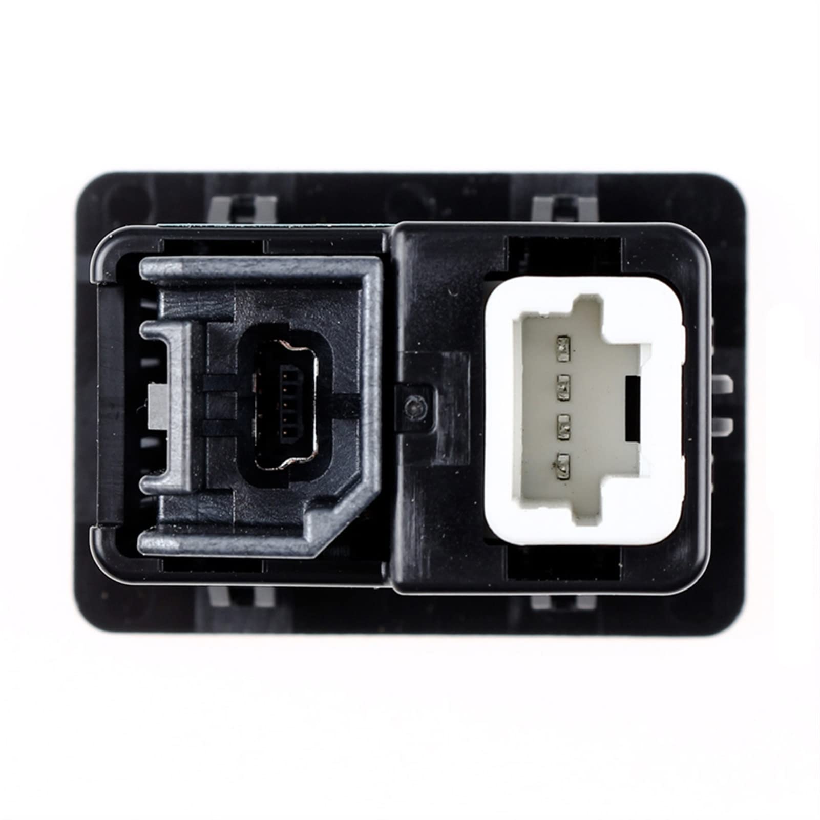 Presa USB for lettore per audio Nero opaco 1 USB, per Fiat