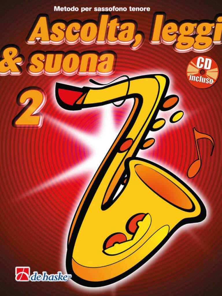 Ascolta Leggi & Suona 2 saxofono tenore méthode de musique avec partitions