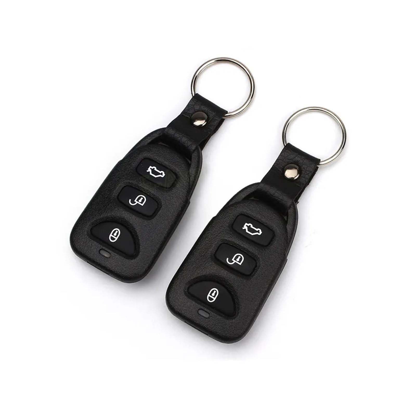 Kit de Cerradura Puerta Universal for Coche, Sistema Entrada sin Llave, Cierre Centralizado con Control Remoto, 12V