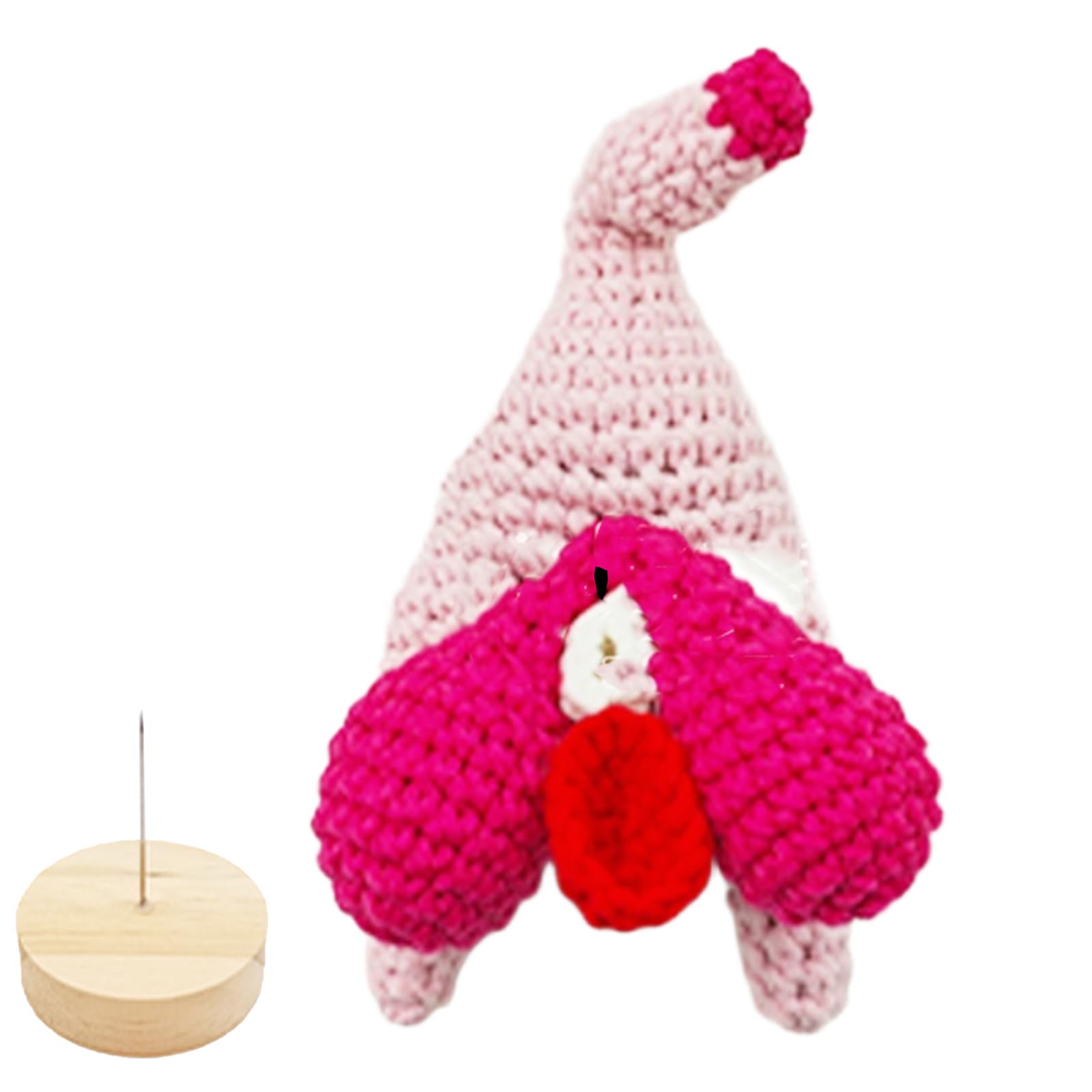 Lkylvee Women's Purple Knitted Clitoris Model - Uterus And Ovary Anatomical Model - For Medical Science Education Study Or Teaching,,5Inch