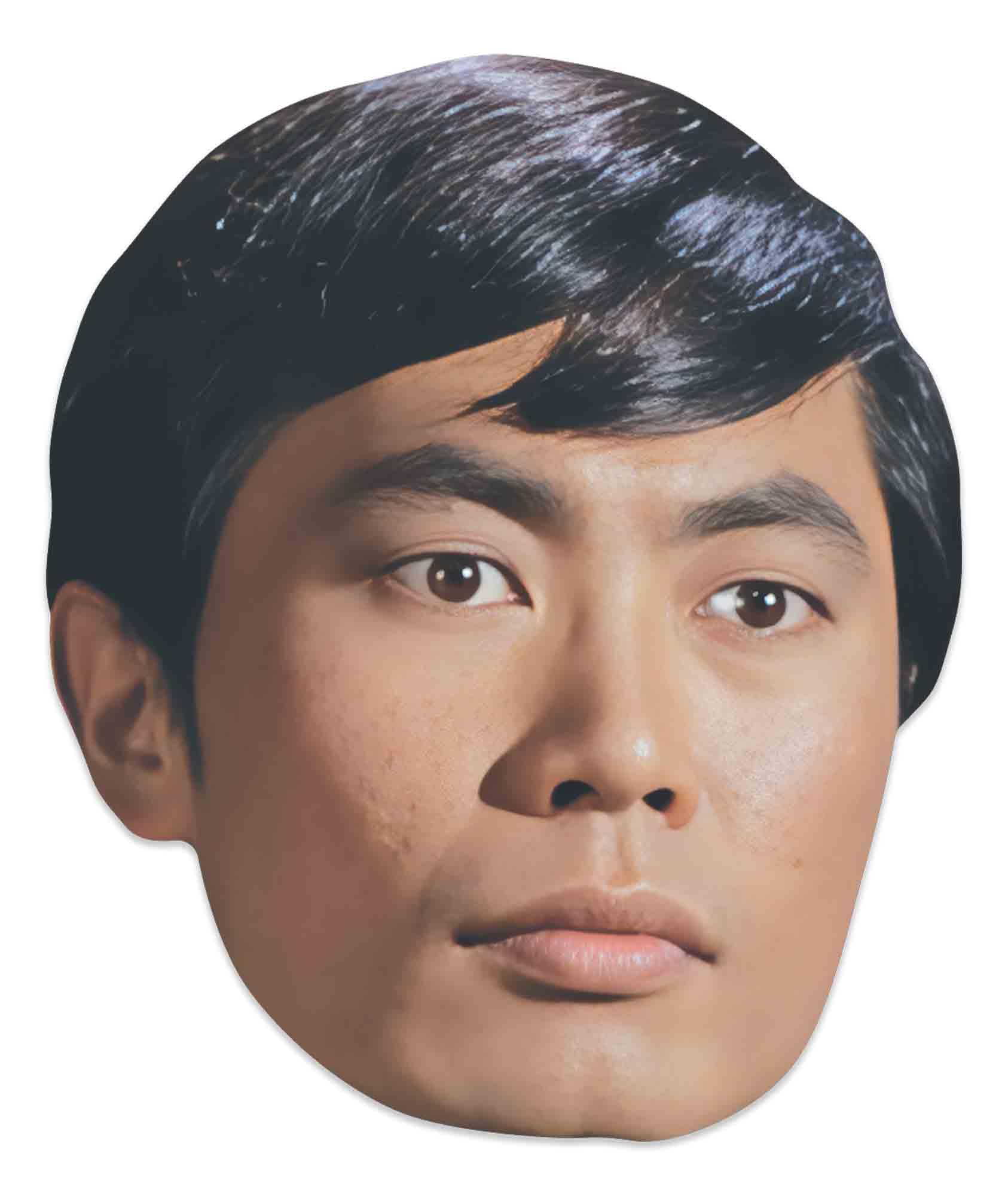 Star Cutouts Sulu Sm514 Star Trek George Takei Cardboard Face Mask – Sci-Fi Costume Fancy Dress