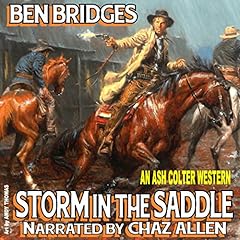 Page de couverture de Storm in the Saddle